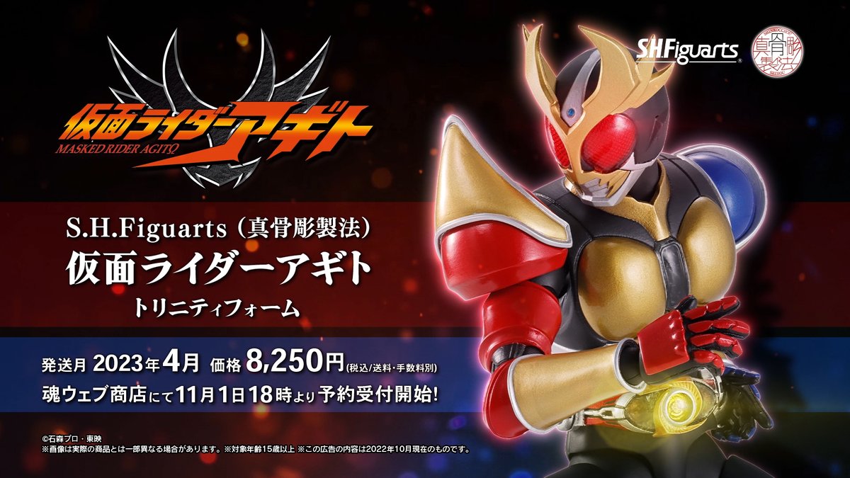 77%以上節約 S.H.Figuarts 真骨彫製法 仮面ライダーアギト グランド