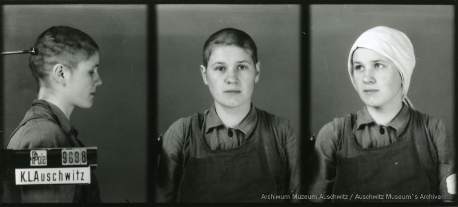 AuschwitzMuseum's tweet photo. 31 October 1923 | A Polish woman, Natalia Wyplach, was born in Borowa. 

In #Auschwitz from 21 July 1942.
No. 9698
She perished in the camp on 2 January 1943. https://t.co/Q9imk4U7MN