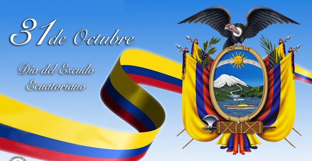 Hoy vivamos el orgullo patrio al máximo!!!
Celebremos el Día del Escudo Nacional del Ecuador con el civismo que nos caracteriza, y resaltemos estos 122 años de nuestro símbolo, que representa la riqueza de nuestro bello país.