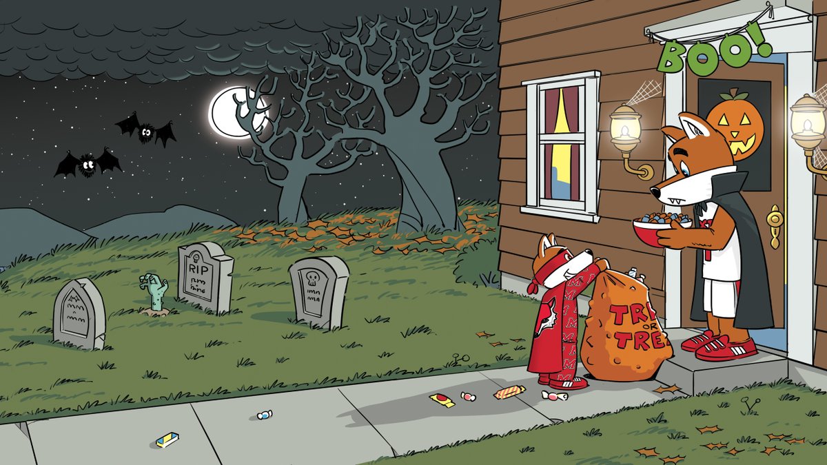 Happy Halloween Red Foxes 🦊 We hope it is filled with more treats than tricks! 🎃

#Marist #RedFoxFamily #Halloween #HappyHalloween #TrickorTreat