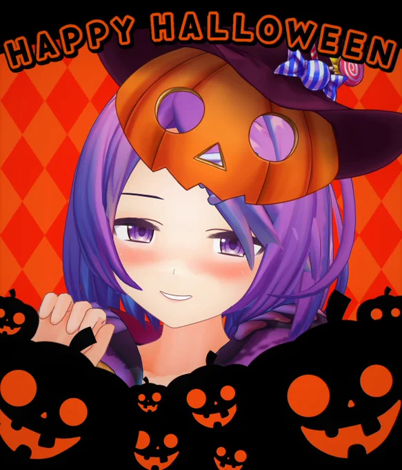 ハッピーハロウィン#あずきそあーと(C)Appland, Inc. 