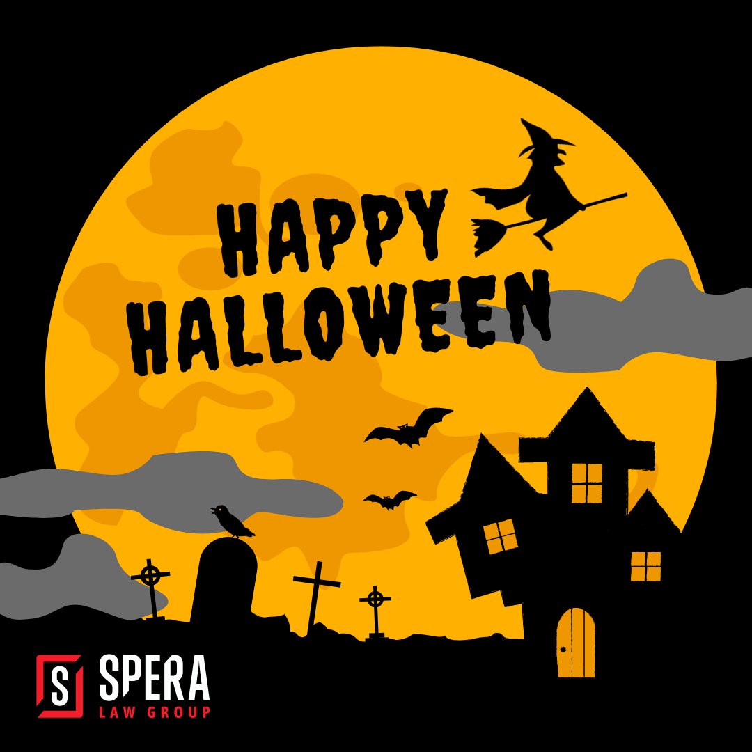 SperaLaw's tweet photo. Witching you a Happy Halloween from everyone at the Spera Law Group! 

#halloween #spooky #horror #october #spookyseason #pumpkin #happyhalloween #fall #trickortreat #love #scary https://t.co/iDLYX6mpPA