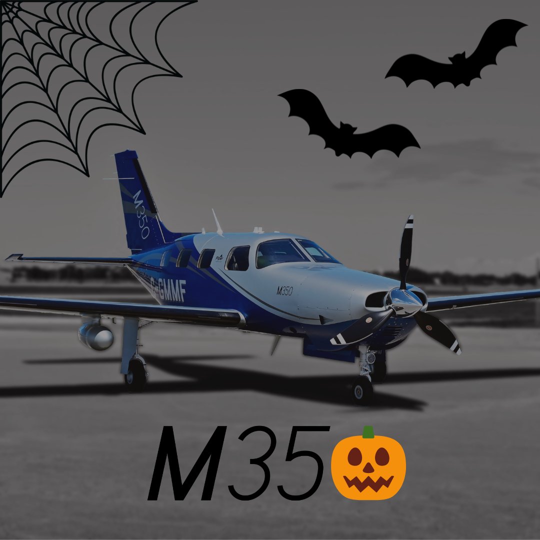 piperaircraft's tweet photo. #MClassMonday: spooky edition 👻 Happy Halloween from your Piper family! 🎃 #FreedomOfFlight
#Aviation #PiperAircraft #M350 #Airplane #Pilot #Halloween #Spooky #AVGeeks #AviationDaily 📸Scott Finney Photography https://t.co/Kfl6hxZu6s