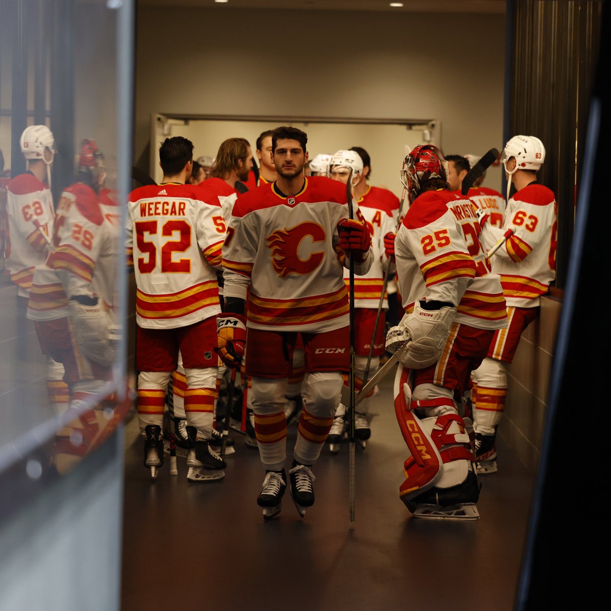 NHLFlames's tweet image. Take a lap, Nick!