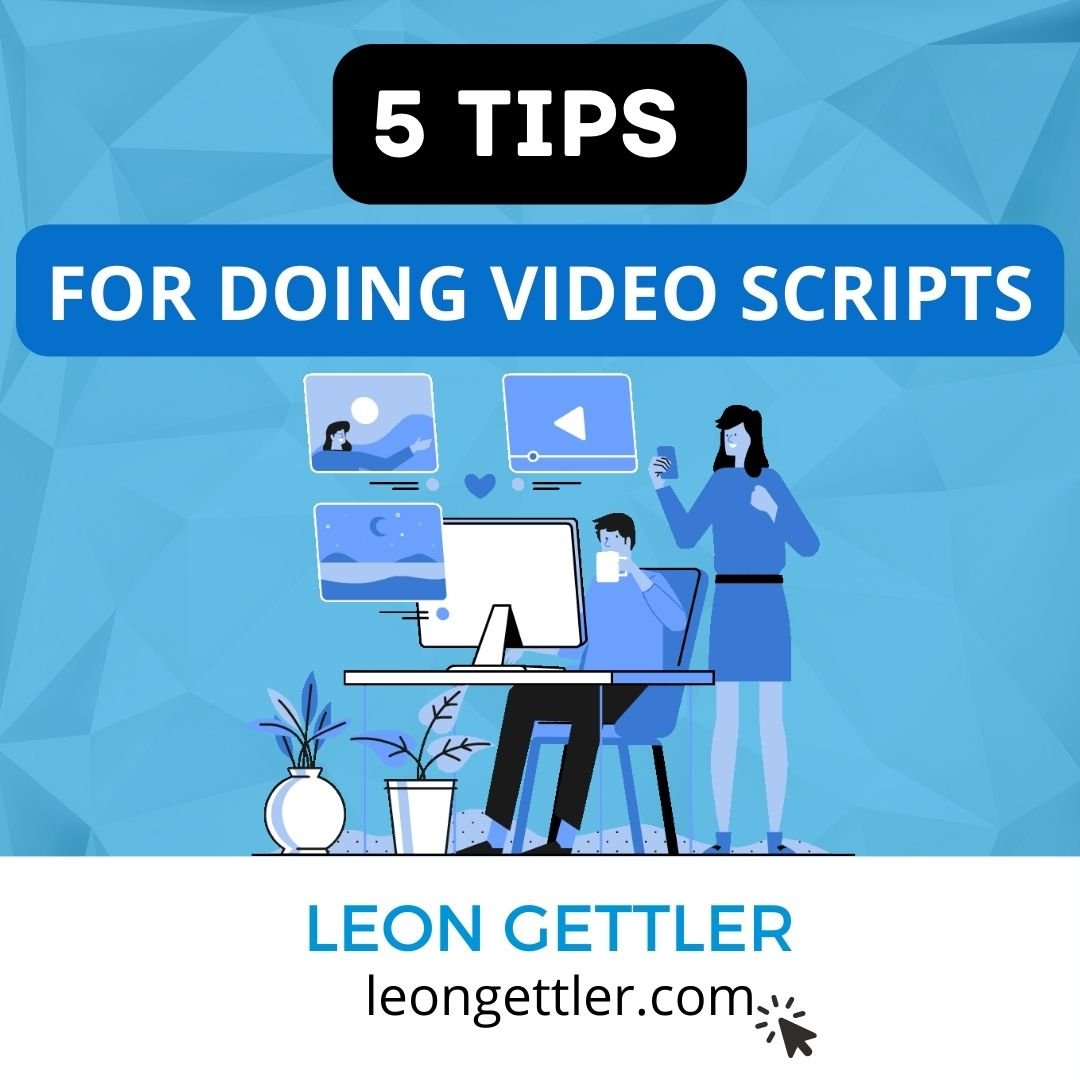 leongettler's tweet image. Are You Getting Nervous For Doing Video Scripts?

Here are my 5 tips for scripting videos: 1l.ink/V6RCBND
.
.
.
.
#video #videoscriptwriting #business #copywriter #copywriting #copywritingtips #contentmarketing #contentdevelopment #contentstrategy #scriptwriting #scripts