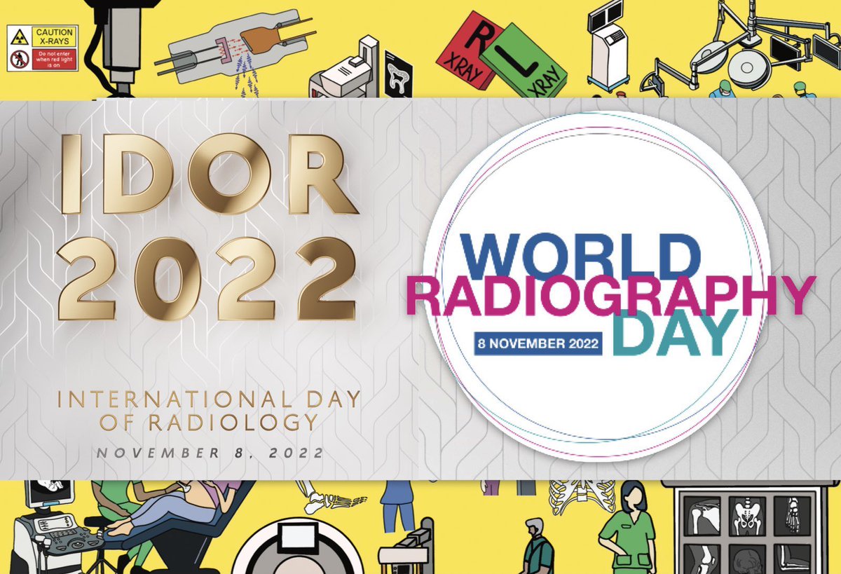 Today we celebrate the International Day of Radiology and World Radiography Day. 

We thank all radiologists and radiographers around the world for the critical role they play in patient care. 

#IDOR2022 #WRD2022