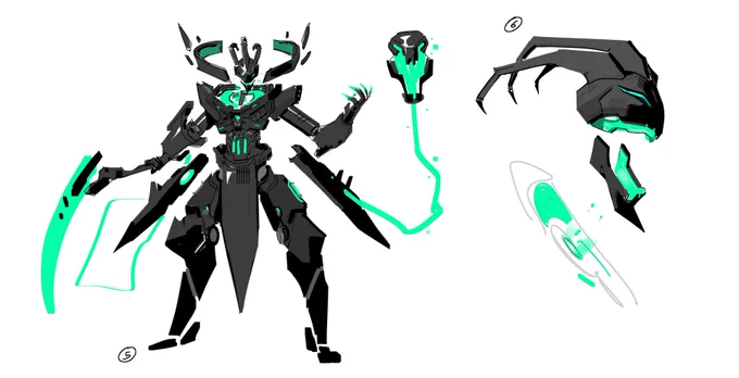 Star Walkin Mecha Thresh Concept Art by Mauro Belfiore https://t.co/TBfsWtMXIr 