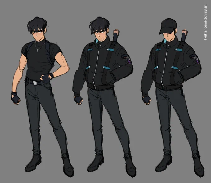 Rin's look is mainly unchanged. He's just a bit more in his feelings lol 