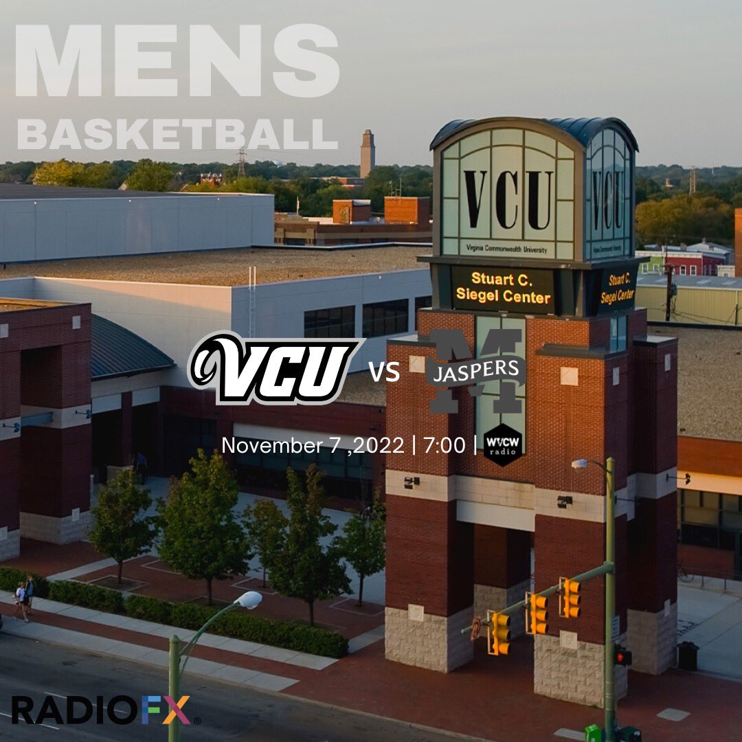 wvcw's tweet photo. WVCW IS BACK with more coverage of VCU Basketball!

Tune into the VCU vs the Manhattan Jaspers game where Sam Wolfe and Gabe Aref will be on the call. 

Catch the action exclusively on RadioFX or https://t.co/hSkWyr5ubm 
@WVCWSports https://t.co/RIysx5wQR8