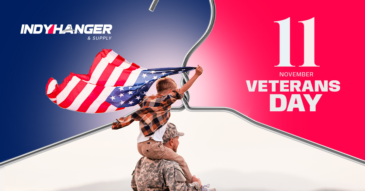 Thank you for your courage. Happy #VeteransDay from Indy Hanger. 🇺🇸