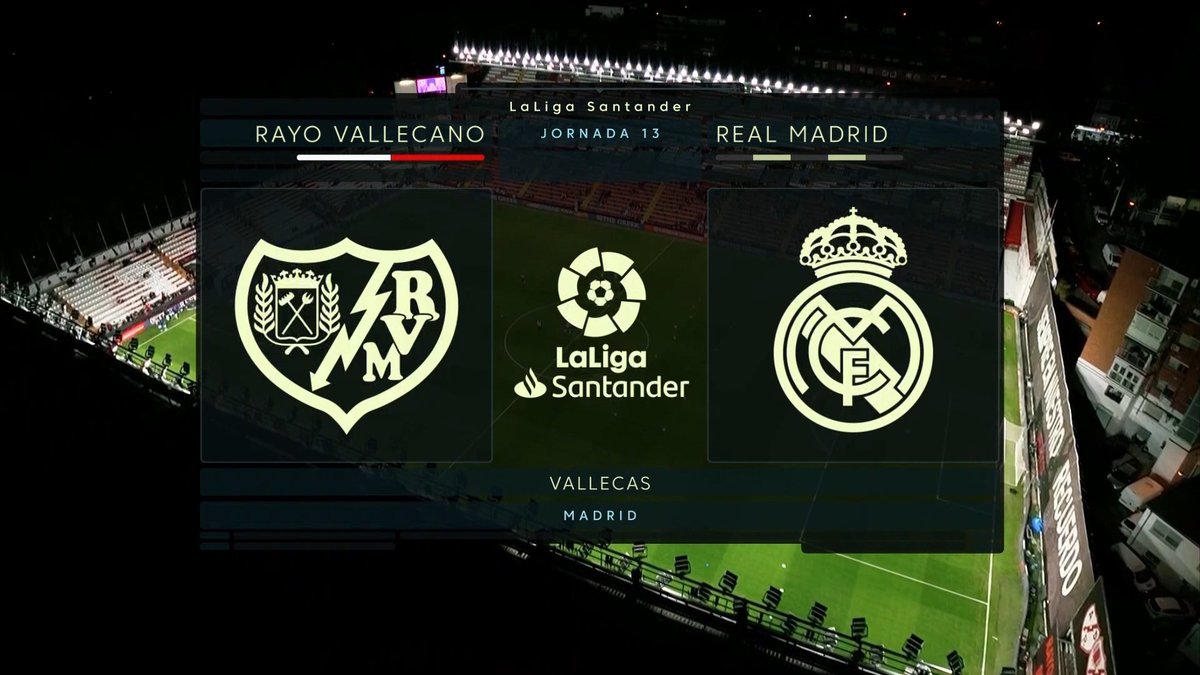 Full Match Vallecano vs Real Madrid