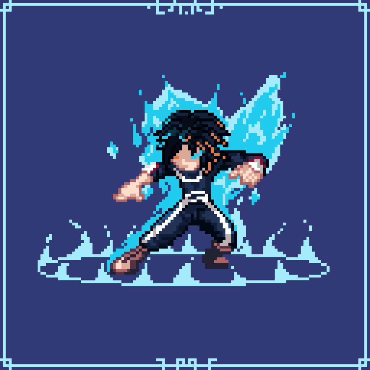 KaedoD's tweet photo. Endo - Quirk: Shape #Aura
#pixelart #pixel_dailies 
@Pixel_Dailies https://t.co/vmnejVlkNA