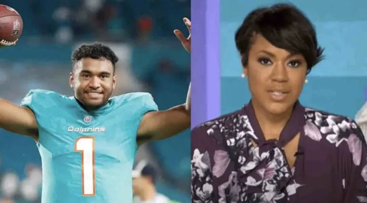 Top #network #MSNBC has severed ties with weekend host #TiffanyCross over her inaccurate and inappropriate comments on Tua Tagovailoa and Miami Dolphins HC Mike McDaniel. 

A source stated that the network did not renew her contract. #followformore
