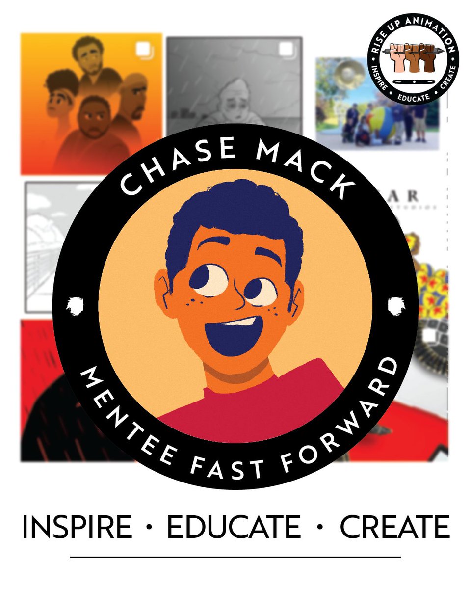 riseupanimation's tweet photo. Hey Rise Up fam! We're bringing you another #MenteeFastForward where we hear from an RUA Mentee that found a career opportunity in animation. 

Today we celebrate @chasemdraws who interned at @Pixar https://t.co/BEQGENJXbm