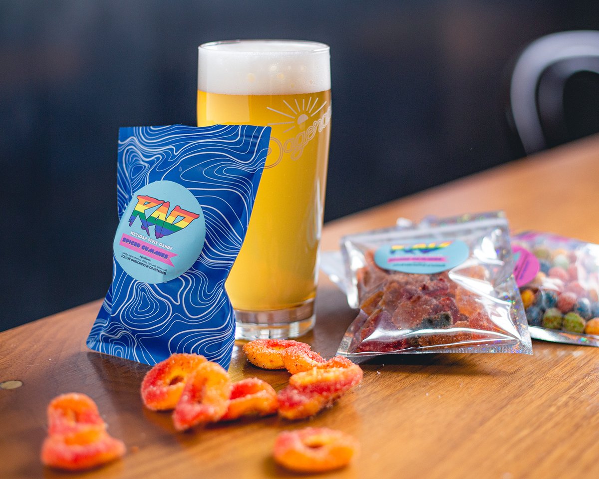 🌶 Join us for Raad Hour today and warm yourself up with Rad Candy's sweet &amp; spicy Mexican-style candies. Of course, you'll be thirsty, so pair them with $1 off 420 mL pours. Every Monday through Thursday, 4-6pm.

Rush hour can wait.