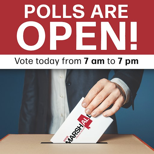 Polls are now open!