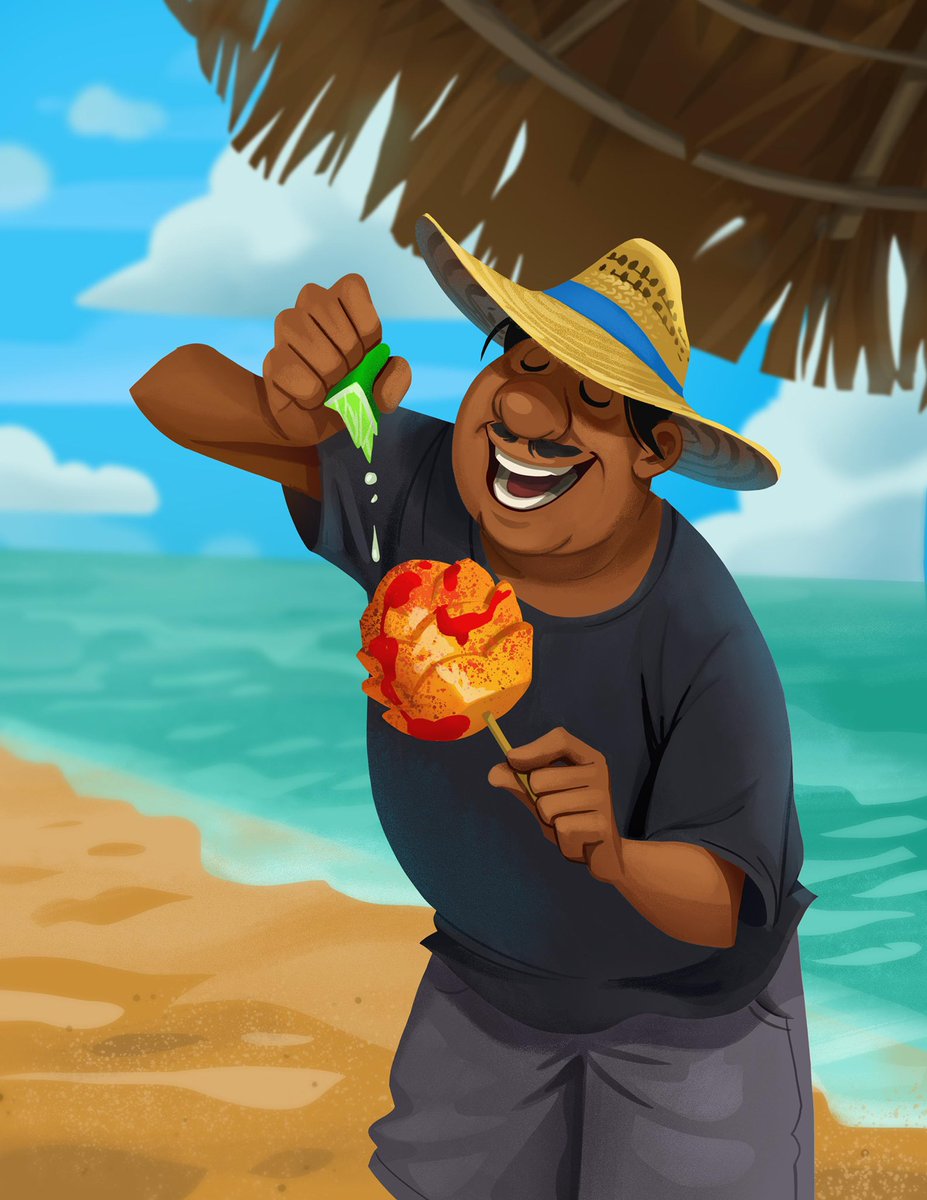 clair3a's tweet photo. I haven’t shared art on twitter much lately, but here is some art I’ve made recently coming off a long time of not feeling very creative. These are mangueros inspired by my trip to Mazatlán in August. https://t.co/W9dj5Fx8TI