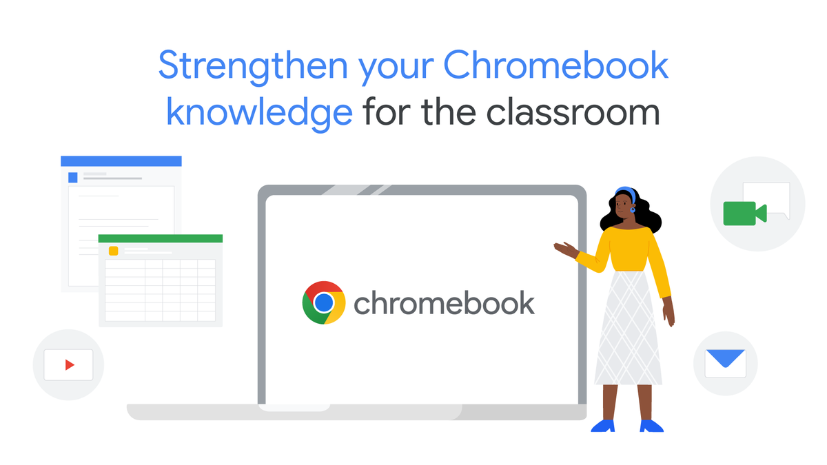 Chromebooks are helpful tools for both teachers and students. Understand the fundamentals of how these devices work, and learn to get the most from them with our new Chromebook course: goo.gle/3zUdZzl