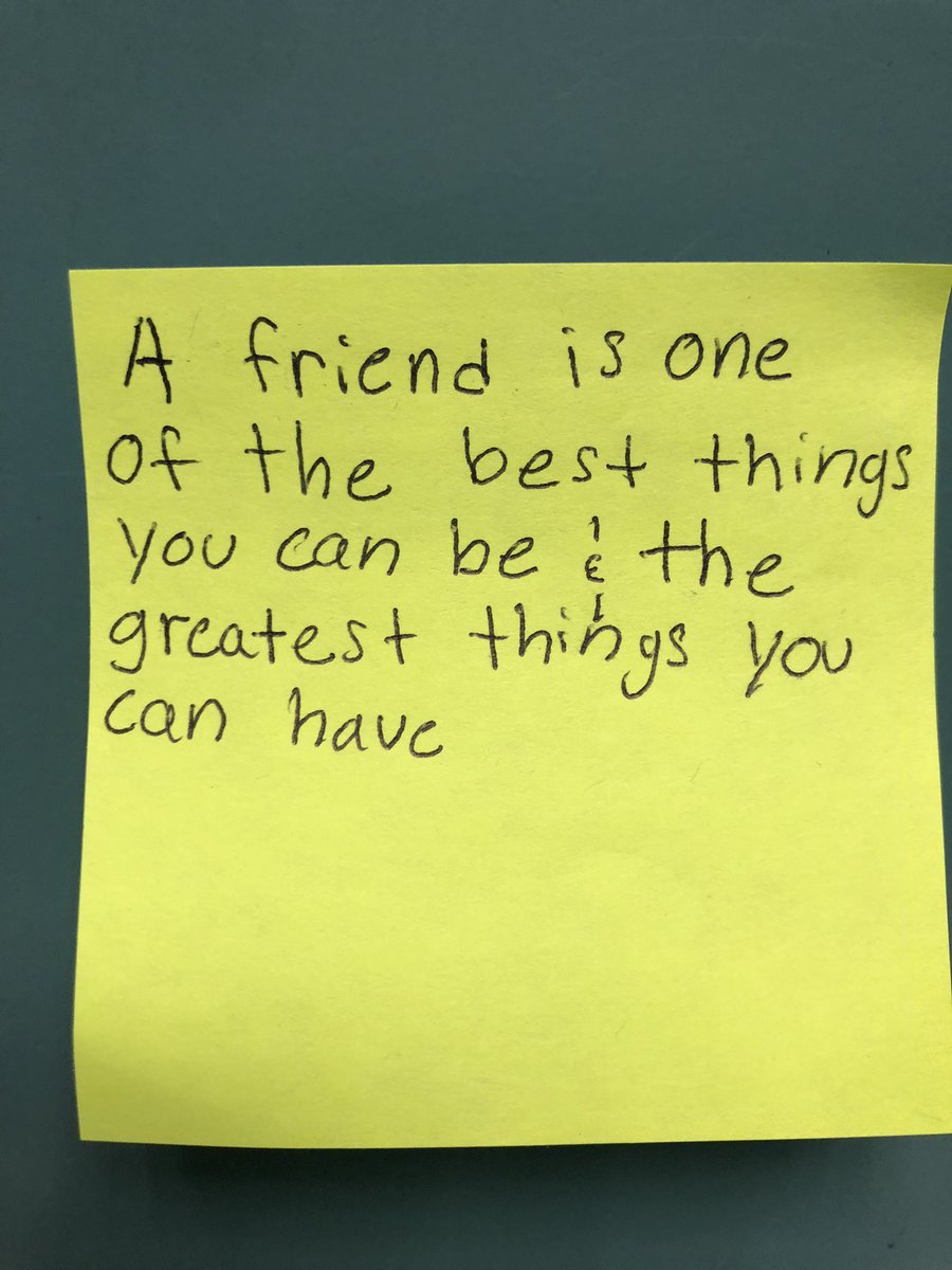 msn_math's tweet photo. Love these positive messages that the students wrote to put on lockers #randomactsofkindness #kindnessmatters @HowellTwpMSN @mrsclaysHTMSN https://t.co/bkYh1XLTGW