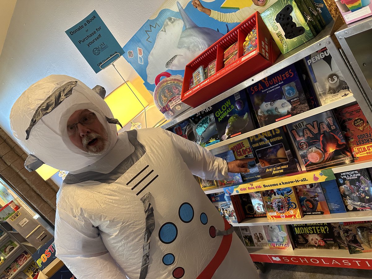 As you explore your #QMMoonShot remember to stop by #QMGivesBack at #QMConnect