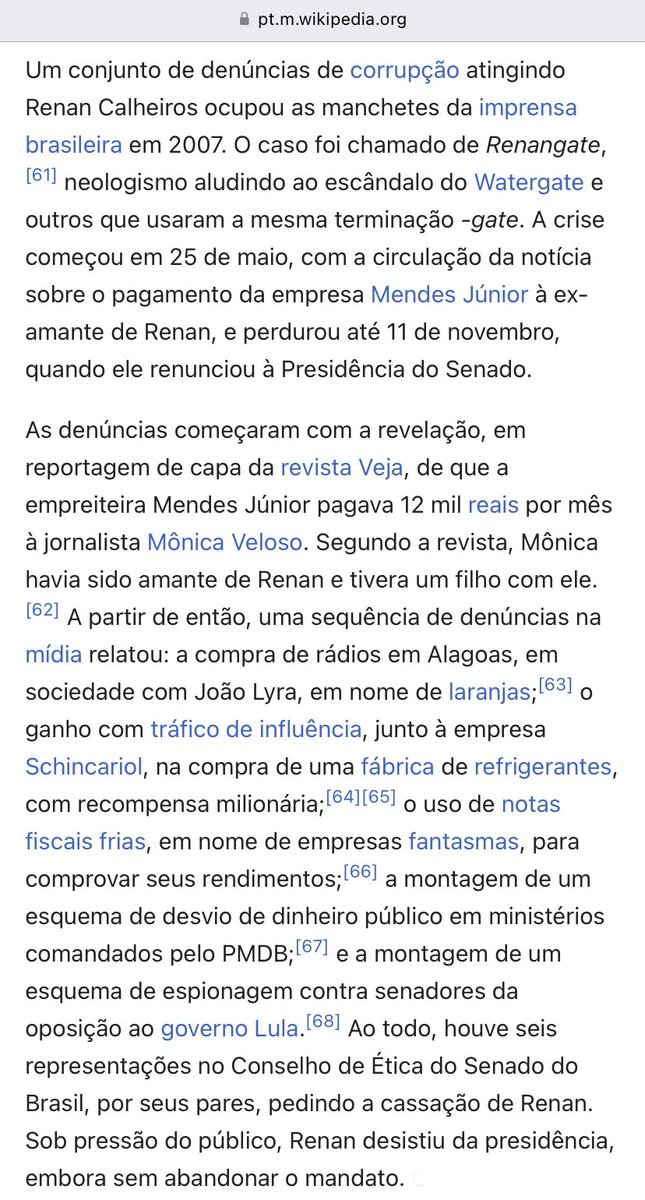 JulyB_Lucille's tweet image. Falou o cidadão que tem uma capivara de dar inveja a qualquer político…até pedido de prisão tem. O senhor está envolvido em TODAS as investigações de corrupção do país, incluindo Lava Jato, Zelotes… 
Um abraço para a Mônica Veloso, aliás.
