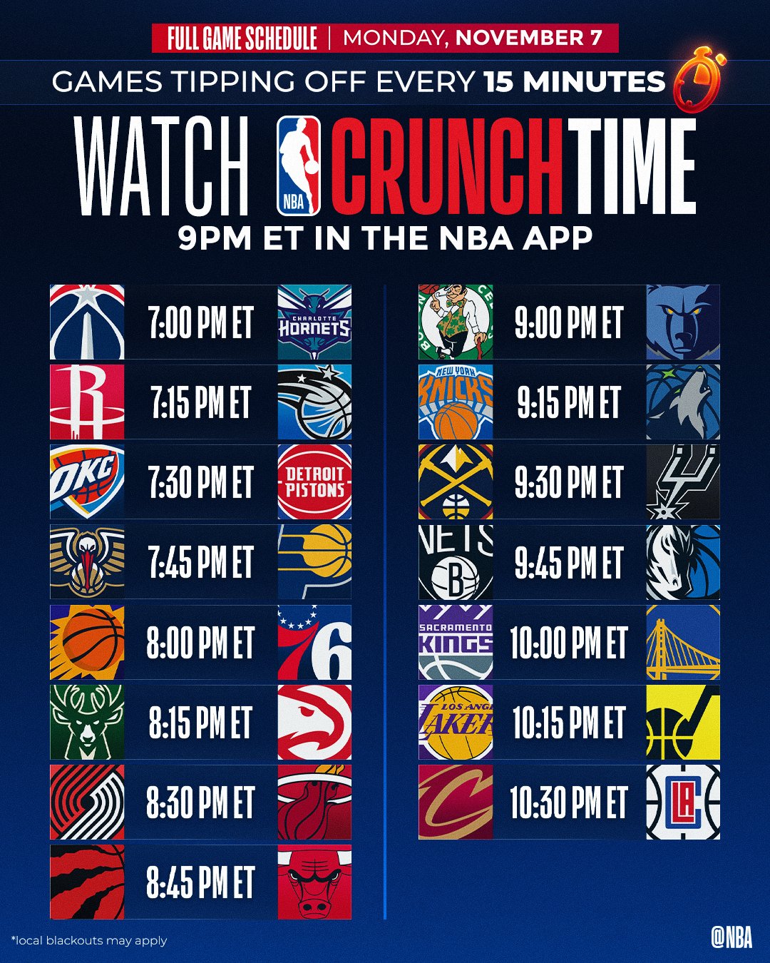 live games today nba