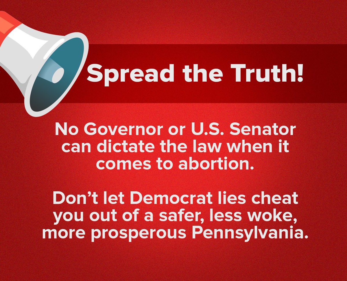 PA GOP on Twitter: "Friends don't let friends cast votes based on