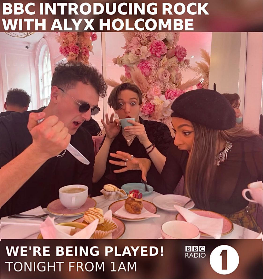 Tune into BBC Introducing Rock with <a href="/AlyxHolcombe/">Alyx Holcombe⚡</a> on <a href="/BBCR1/">BBC Radio 1</a> between 1 and 2 am tonight!