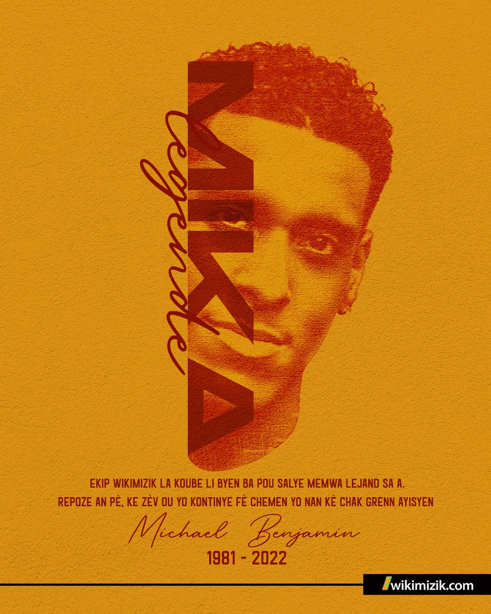 "He can’t die. He had too much love in his heart"
.
.
.
.
Rest In Peace Mika <a href="/Mikaben509/">Mikaben</a> 
#wikimizik