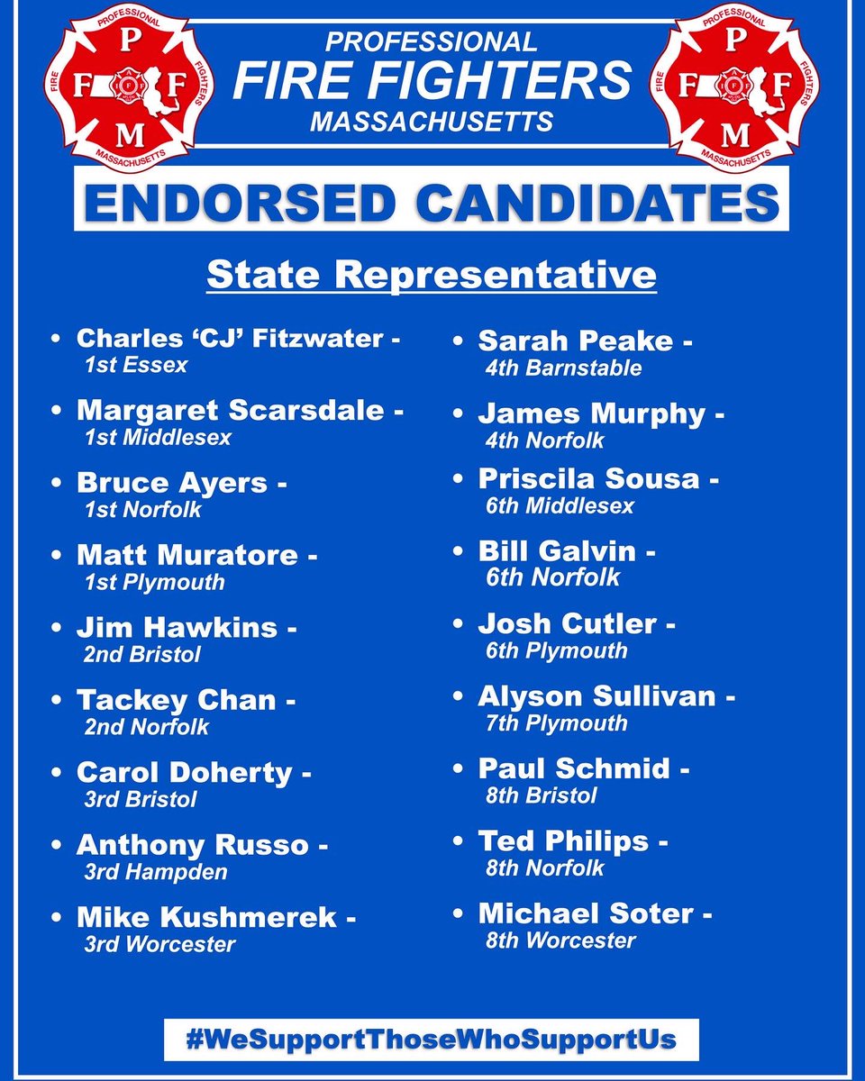 THE_PFFM's tweet photo. Make sure your voice is heard tomorrow. Make a plan to VOTE. We ask that you consider voting for candidates that support your local firefighters. #WeSupportThoseWhoSupportUs https://t.co/3yWd3B076r