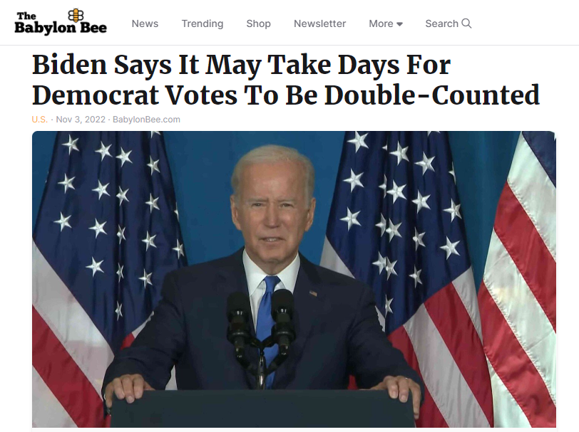 SethDillon's tweet photo. Another @TheBabylonBee prophecy fulfilled. https://t.co/hqDwmEXa7l