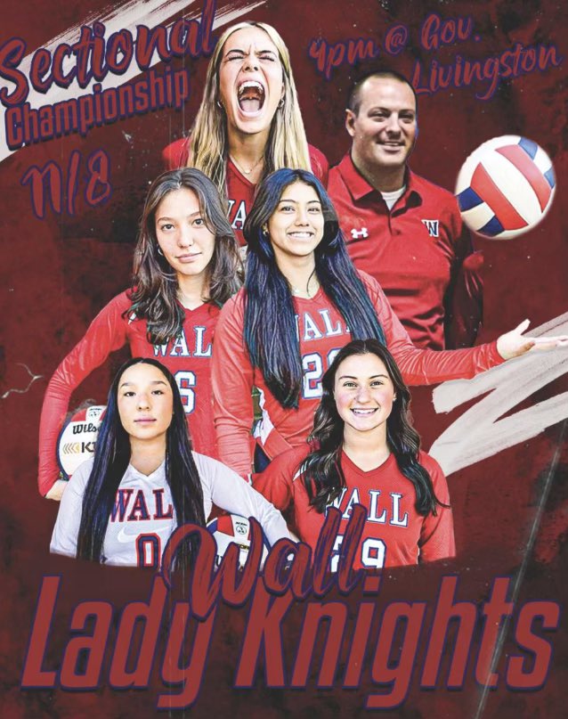 Your Lady Knights are in action tomorrow. We travel to #1 seed Governor Livingston for the Central Jersey Group 2 Sectional Final.