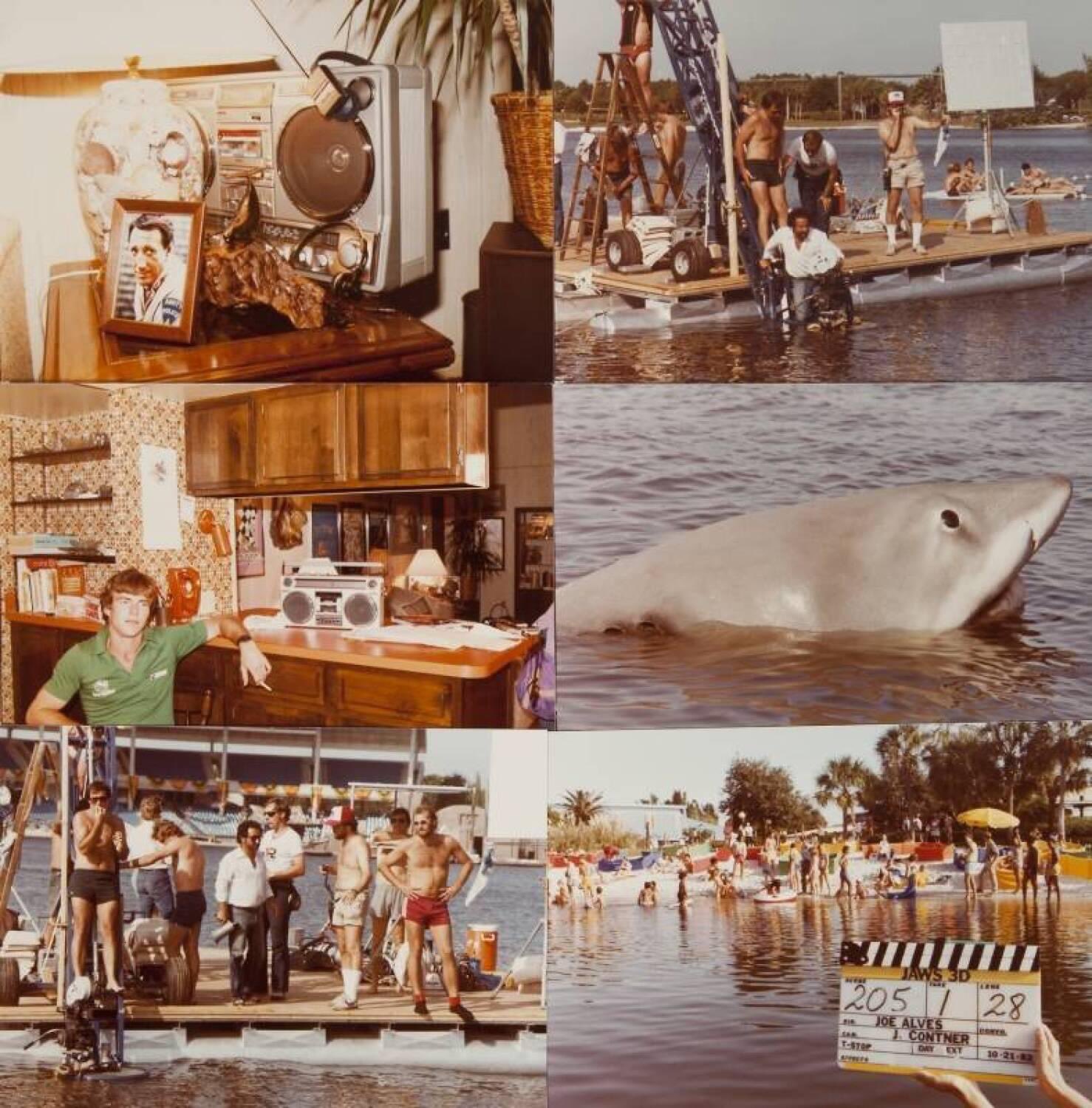 The Daily Jaws On Twitter Behind The Scenes On Jaws 3D 1983 Https the-daily-jaws-on-twitter-behind-the-scenes-on-jaws-3d-1983-https