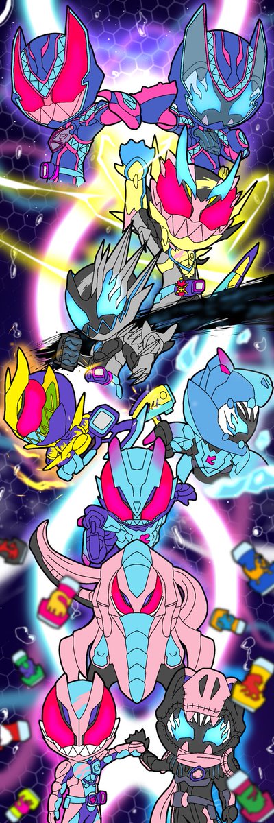 Slime_tkp822's tweet image. JUST REVICE

#仮面ライダーリバイス