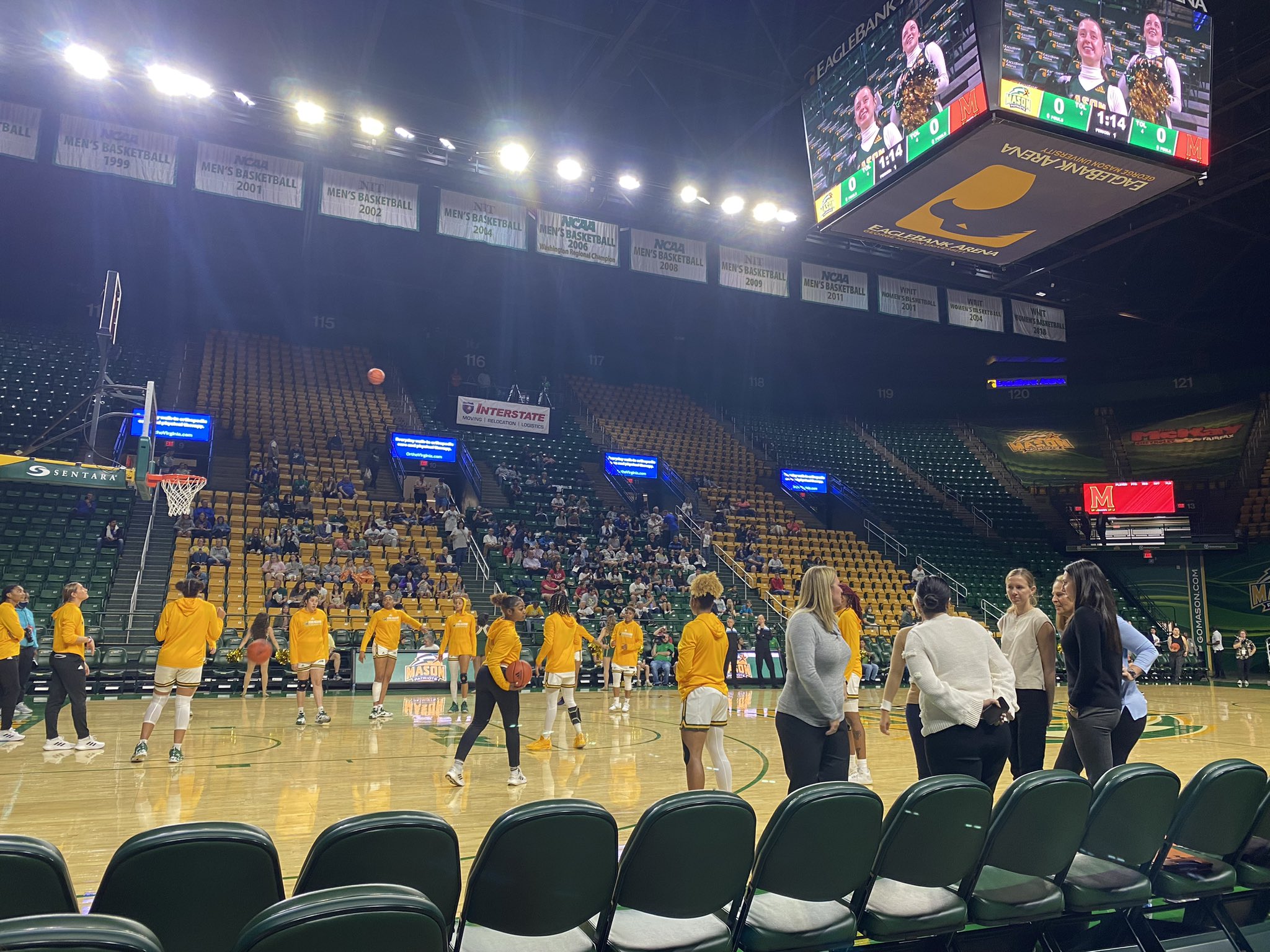 Sam Jane on Twitter "Here at Mason for Terps women basketball