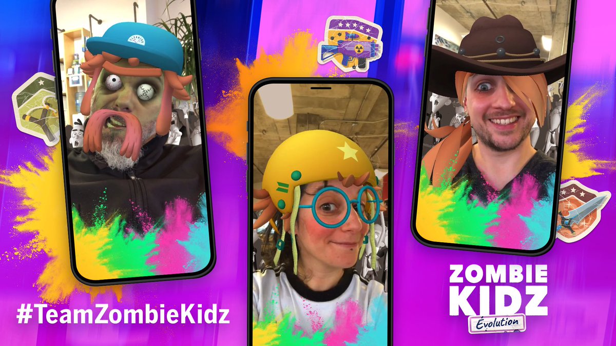 Scorpionmasque's tweet photo. Become your favorite character with🥽 augmented reality filters for #ZombieKidz on Instagram! Share your best photos and videos 🤳🏼with us by adding #TeamZombieKidz or @scorpionmasque 
Who will you be? A cool Kid or a Zombie? #ARfilters #AugmentedReality #IGfilters #scorpionmasque https://t.co/pmLtCnpc5O
