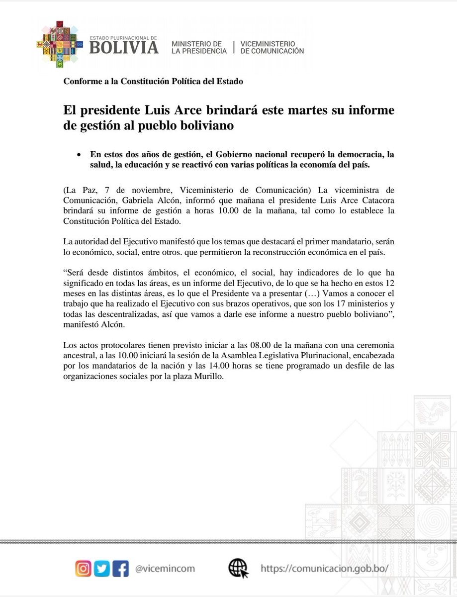 JohnArandia's tweet photo. Actos protocolares comenzarán a las 8 de la mañana y el mensaje del presidente será a las 10.00 a.m. https://t.co/wzymVilJda