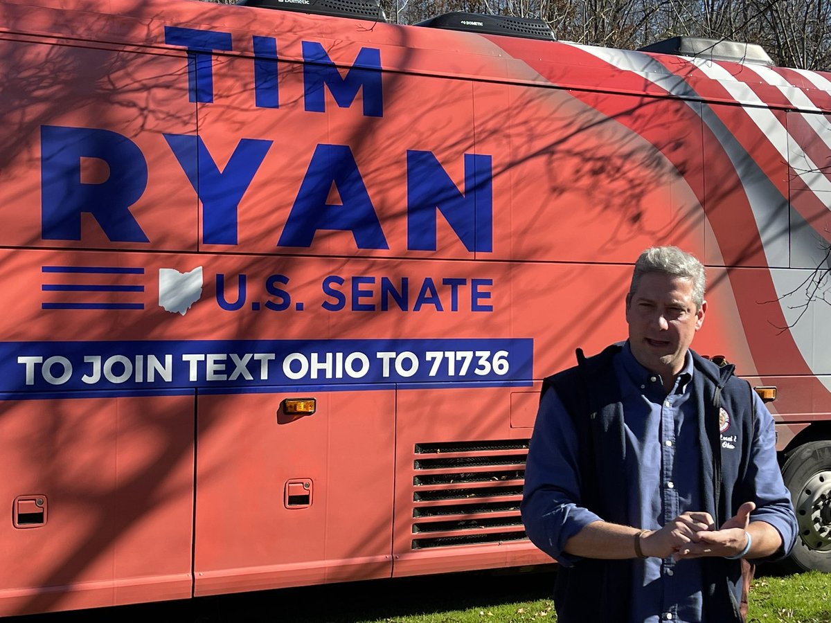 PortageDems's tweet photo. Ohio’s next Senator stopped by Kent this afternoon! https://t.co/YUcwO9TeX8
