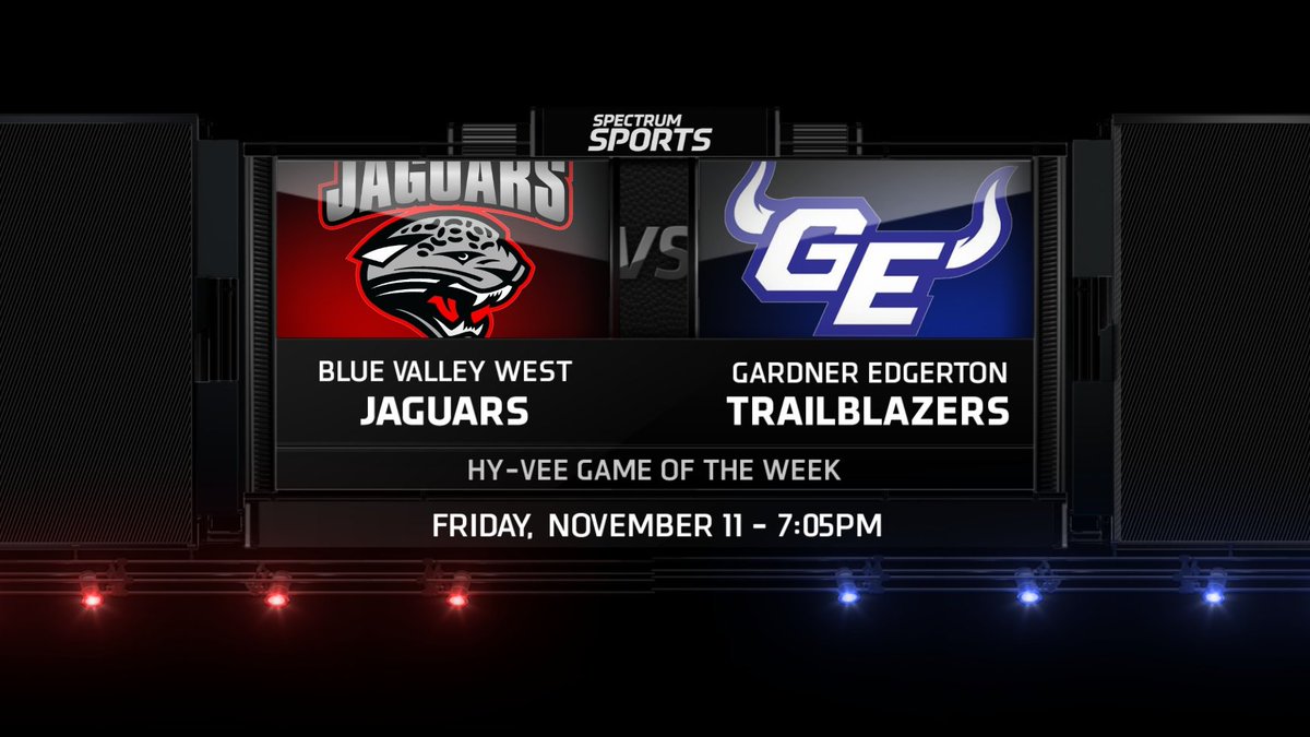 SpectrumNewsKC's tweet photo. .@KSHSAA Quarterfinal Round on the @HyVeeKCMetro Game of the Week!

📅 Friday, November 11
⏲️ 7:05p
📺 LIVE on Spectrum ch. 323
🔬 Kevin Wike, Marc Boerigter, Leon Liebl

@GetSpectrum https://t.co/RqW1msrEZG
