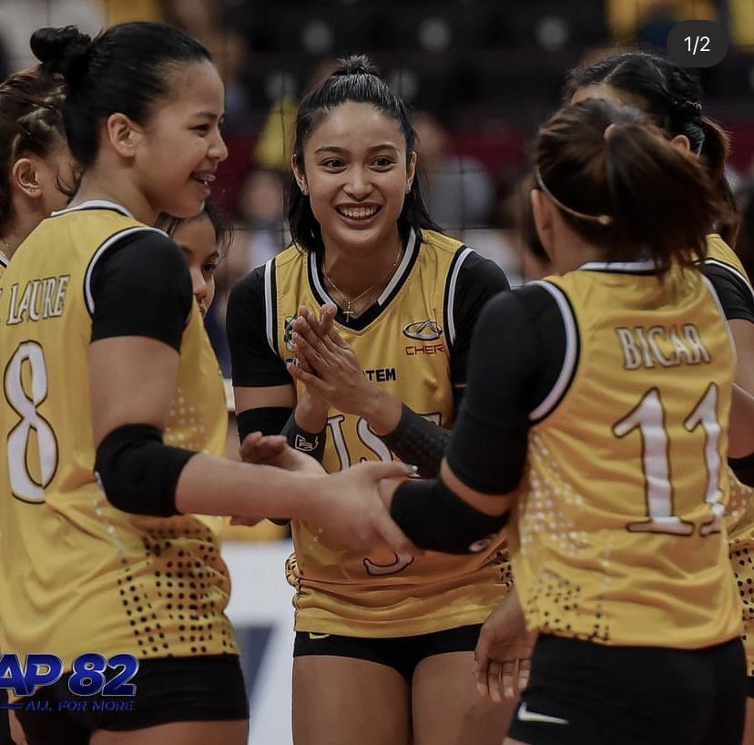 USTWVTPage's tweet photo. Never be deceived by this girl’s beauty and brains. You can get mesmerized. But watch out! You’re in danger once her prowess is activated. Belated happy birthday to our @imeekghernandz! Continue growling loud and proud. Hanggang dulo? Hanggang dulo. 💛🐯✨ #HappyBirthdayImeeKim https://t.co/IACKiwA9UG