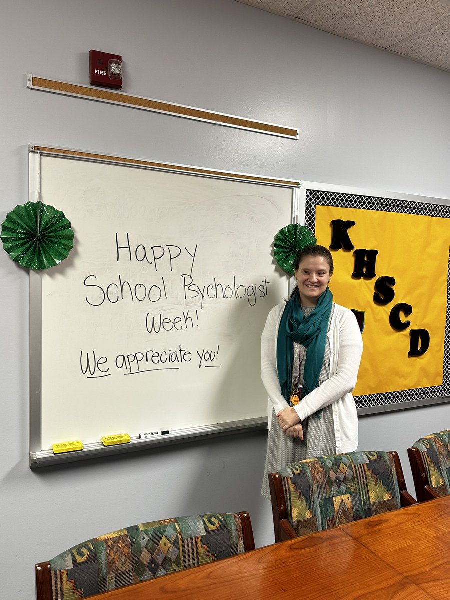 Happy School Psychology Week to our amazing school psych, Ms. Stiegler! We are so thankful for all you do! #SchoolPsychWeek