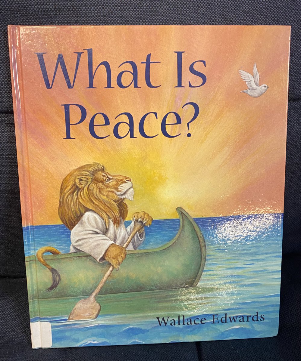 MrsSHill's tweet photo. Is it quiet? Is it noisy? What is peace to you? One of our @stgcatholic grade 1s says reading this book will “make your heart feel like a rainbow”. https://t.co/f846evVJEt