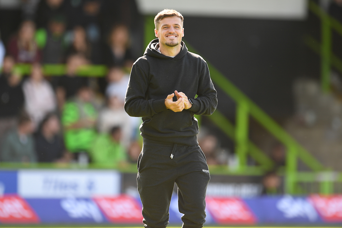 FGRFC_Official's tweet photo. Think a certain someone might have something to say about tonight's draw🧐

A visit from the club where it all began for Marchy🫡

#WeAreFGR💚 https://t.co/qAtHumjgV5