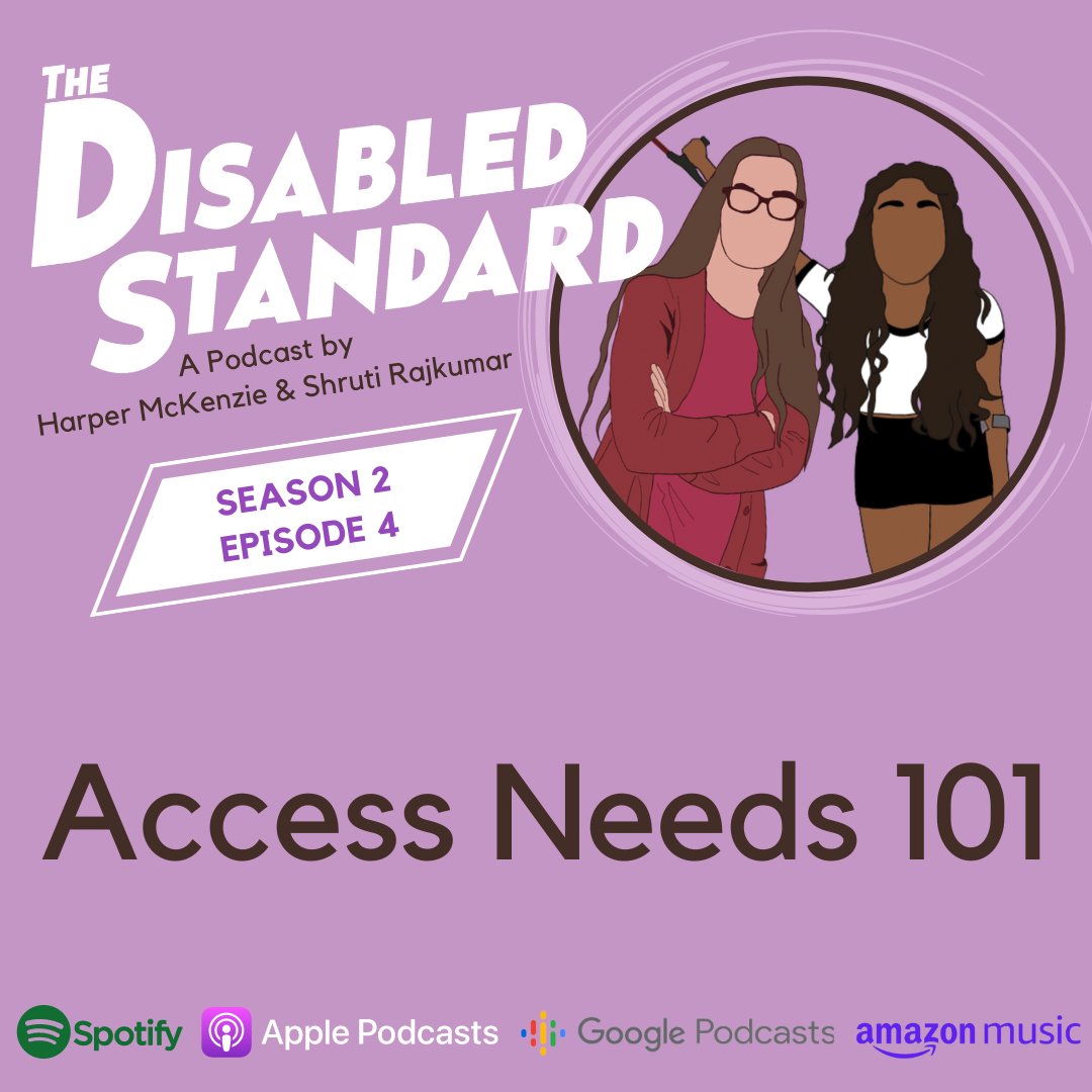 disabledspod's tweet photo. The Disabled Standard is getting back to basics this week with Access Needs 101 ➡️ https://t.co/iziVyhtmEJ https://t.co/tOLbmTyxLU