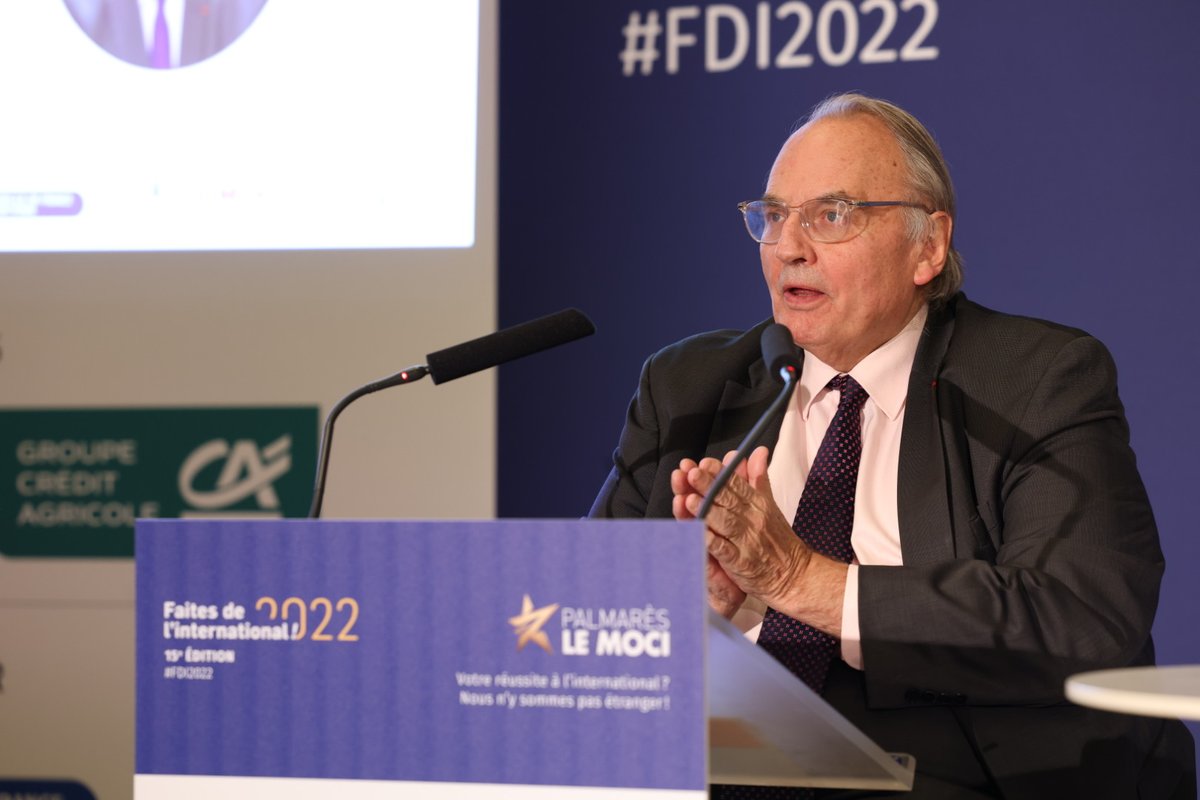 CCIParis_Export's tweet photo. #FDI2022
🗣 D'après @JLBourlanges, Président de la commission @AN_AfEtr de l’@AssembleeNat : "la mondialisation est devenue synonyme d’une lutte systématique : lutte pour les ressources, pour le futur et enfin pour l’équité" https://t.co/hHM7hZFTVW