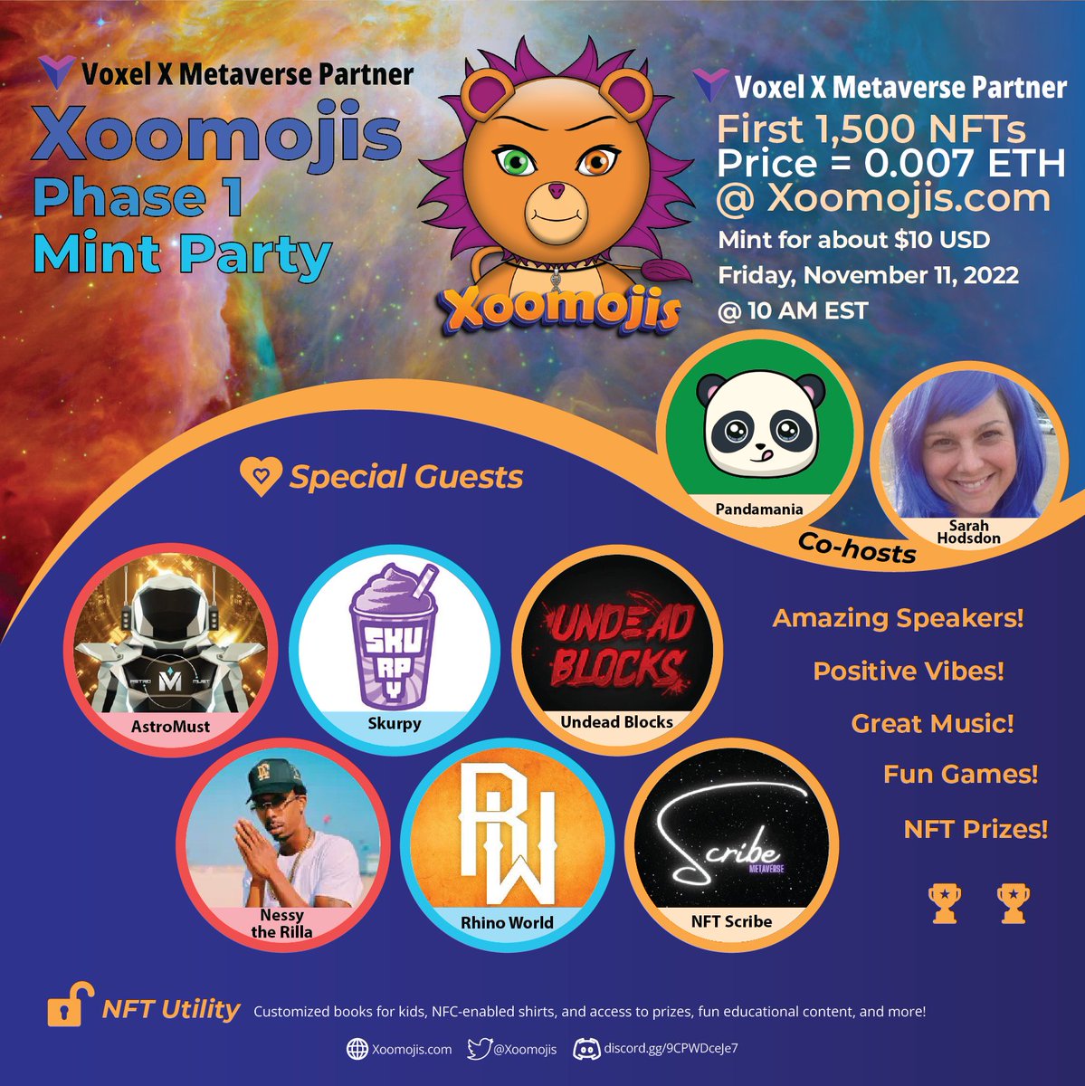 Xoomojis's tweet photo. Project #Xoomojis is building an educational metaverse
Nov 11th @ 10AM EST

🌟Learn2Earn
🌟Books, Games, and Merch
🌟Phase 1 Mint Price = 0.007 ETH

♥️Mint: https://t.co/uCRheSy2xi
💜Discord: https://t.co/gs3WF5CHfz
💙Twitter Space: https://t.co/wx1GZMbPHq

#NFT #rt4xp https://t.co/k9etqvtEGQ