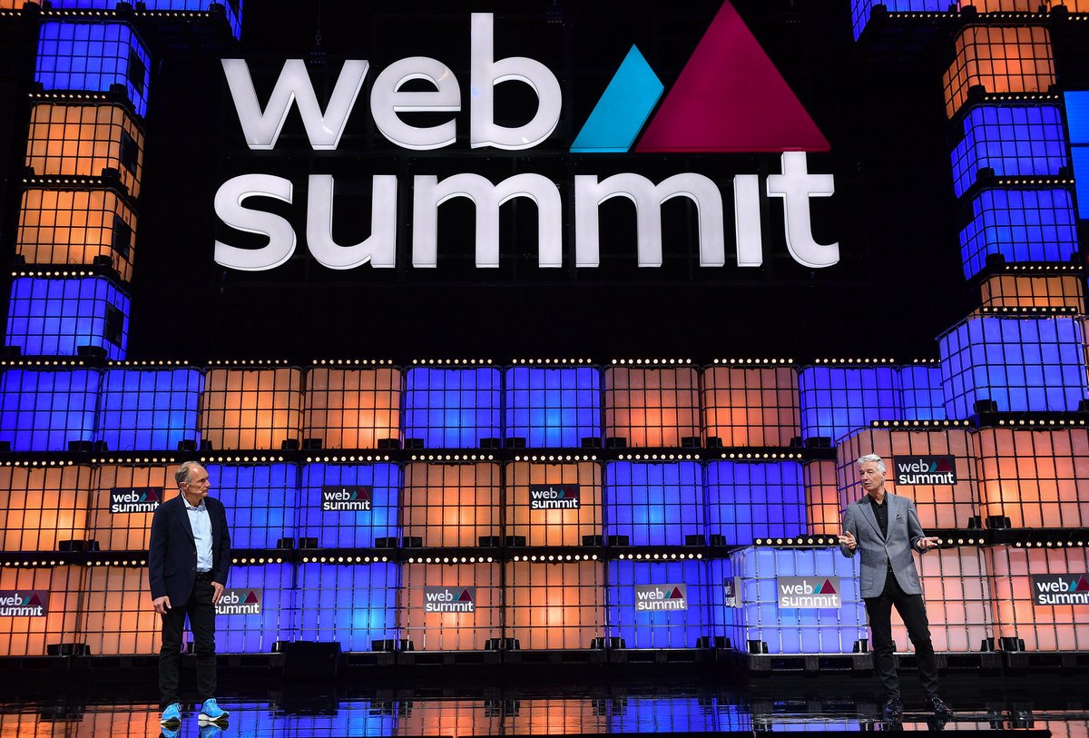 inrupt's tweet photo. At  @WebSummit, Inrupt co-founders @timberners_lee and @johnwbruce delivered a keynote speech on how we can make the web work for us in a new Web 3.0 era. 

Watch the recording here: https://t.co/tgbFgwym8n https://t.co/odV7NmVOQC