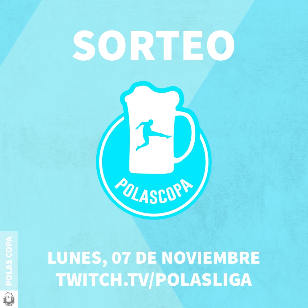 🔝 LA POLAS LIGA 𝕚𝕤 𝕓𝕒𝕔𝕜 🟡

𝐇𝐎𝐘 se realizará el sorteo de #PolasCopa para la presente temporada. 

🗓 Lunes, 07 de Noviembre
⏰ 16hrs 🇨🇴 18hrs🇦🇷🇧🇷 23hrs 🇪🇸