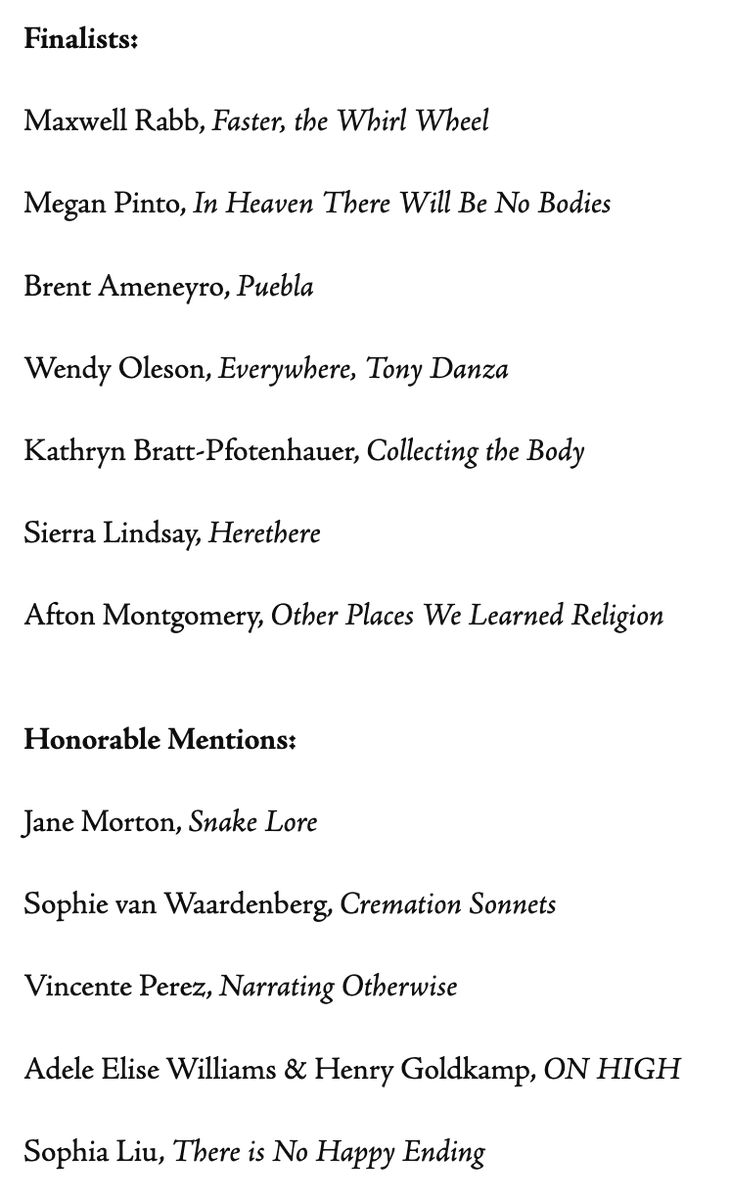 QuarterlyWest's tweet photo. We are thrilled to announce the results of our 2022 Chapbook Contest, judged by @lutherxhughes.

Congratulations to our winners, finalists, and honorable mentions, and sincere thanks to all who gave us the honor of reading their work.

More here: https://t.co/9a954jTZqX https://t.co/6QX3dXpMtV