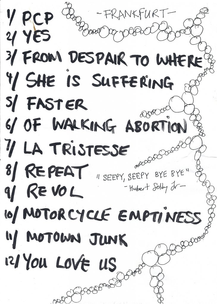 FDForum's tweet photo. 📆 [07/11/1994]| On This Day Manic Street Preachers and Suede opened their first co-headline tour in Frankfurt 🇩🇪

#ManicStreetPreachers | @Manics | @suedeHQ https://t.co/AVKvh3KRKC